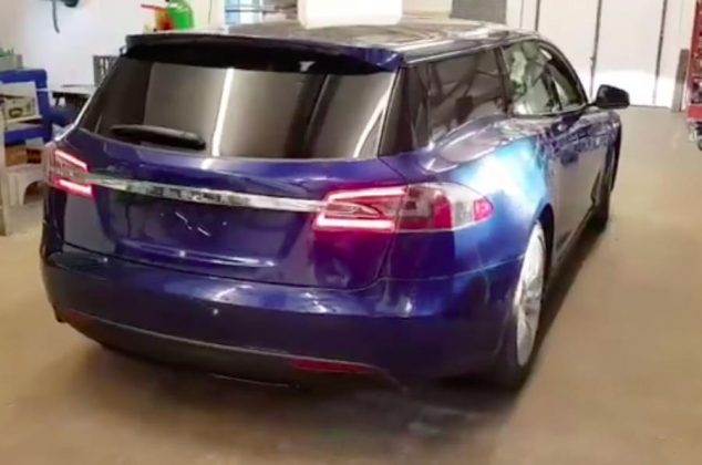 tesla shooting brake