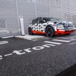 The Audi e-tron prototype in Geneva