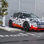 The Audi e-tron prototype in Geneva