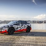 The Audi e-tron prototype in Geneva