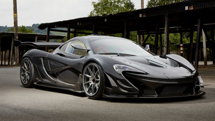 mclaren p1 pikes peak